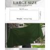 imageCHICGAL Womens Scarf Shawls and Wraps for Evening Dress Wedding Party Bridal Scarves Sarong Cover UpsDark Green