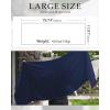 imageCHICGAL Womens Scarf Shawls and Wraps for Evening Dress Wedding Party Bridal Scarves Sarong Cover UpsNavy Blue