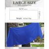 imageCHICGAL Womens Scarf Shawls and Wraps for Evening Dress Wedding Party Bridal Scarves Sarong Cover UpsRoyal Blue