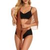 imageSwimsuit Coverups for Women Sarong Beach Bikini Wrap Sheer Short Skirt Chiffon Scarf for SwimwearBrown