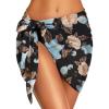 imageSwimsuit Coverups for Women Sarong Beach Bikini Wrap Sheer Short Skirt Chiffon Scarf for SwimwearBlue Yellow