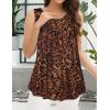 imageCHICGAL Womens Summer Tank Tops Sleeveless T Shirt Casual Loose Fit Tunic BlousesBrown Leopard