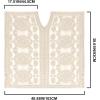 imageWomens Lace Bathing Suit Cover Up V Neck Beach Coverup Summer Swim Coverups Loose Bikini Beach DressBeige