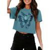 F Grey Blue Butterfly