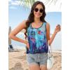 imageCHICGAL Womens Tank Tops Summer Sleeveless Blouse Crewneck Casual Loose Fit Tunic ShirtBlue Pruple
