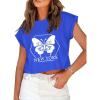C-dark Blue Butterfly